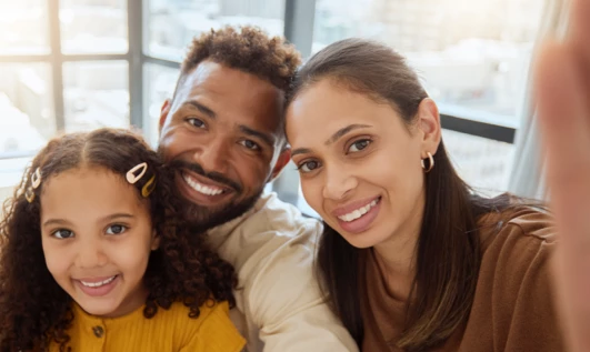 Happy Family Together